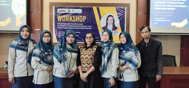 Inovasi Pembelajaran: Prodi Pendidikan Matematika Unikama Gelar Workshop Pengintegrasian Permainan Tradisional Daret Damar Jan Inovasi Pembelajaran: Prodi Pendidikan Matematika Unikama Gelar Workshop Pengintegrasian Permainan Tradisional Daret Damar Jan